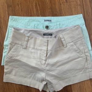 Express Shorts Size 6 - 2 pair included
